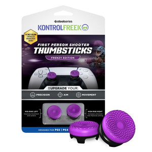 Capuchons de joystick SteelSeries KontrolFreak FPS Frenzy Noir et Violet pour PS5