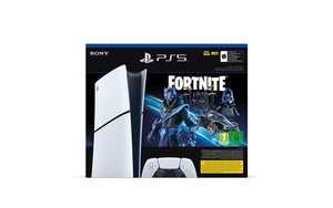 Pack Console PlayStation 5 Sony Édition Numérique modèle Slim Fortnite Cobalt Star (Reconditionné)