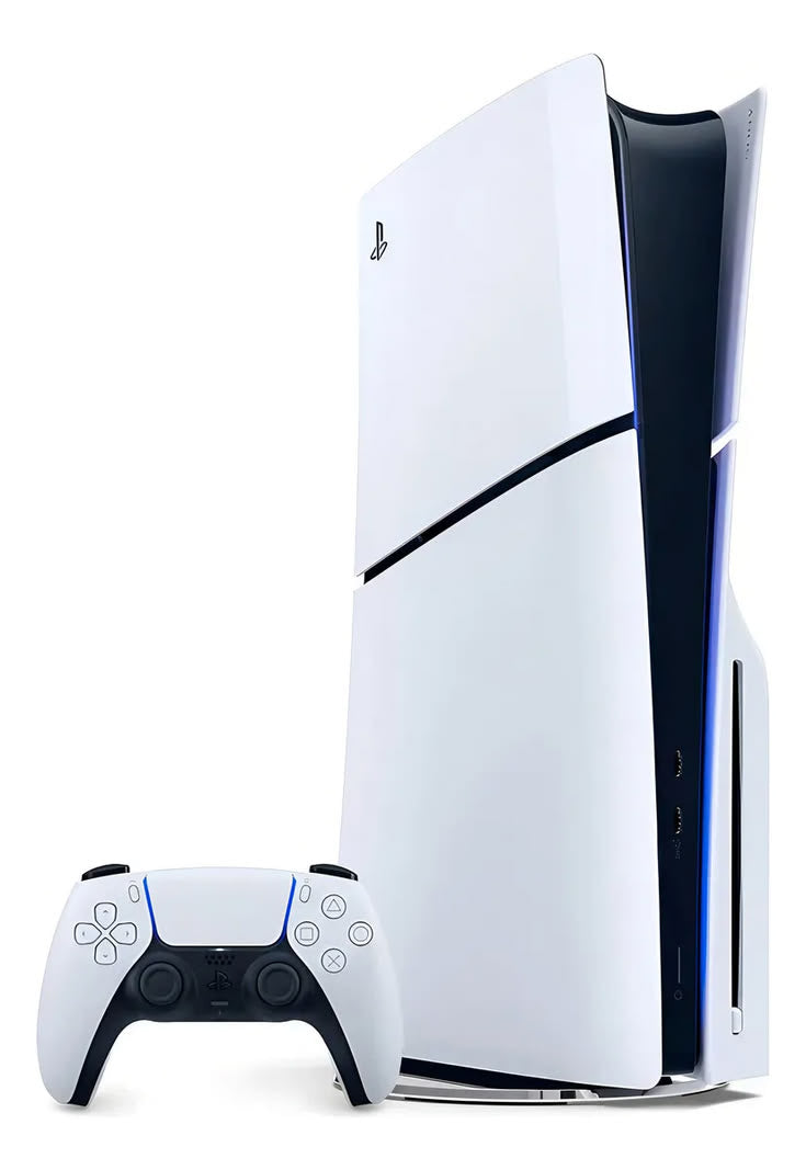 Console PlayStation 5 Slim Édition Standard Blanc et Noir
