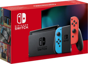 Nintendo Switch avec Joy-Con Rouge Néon et Bleu Néon